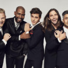 The Fab Five of Netflix's Queer Eye pose for the camera